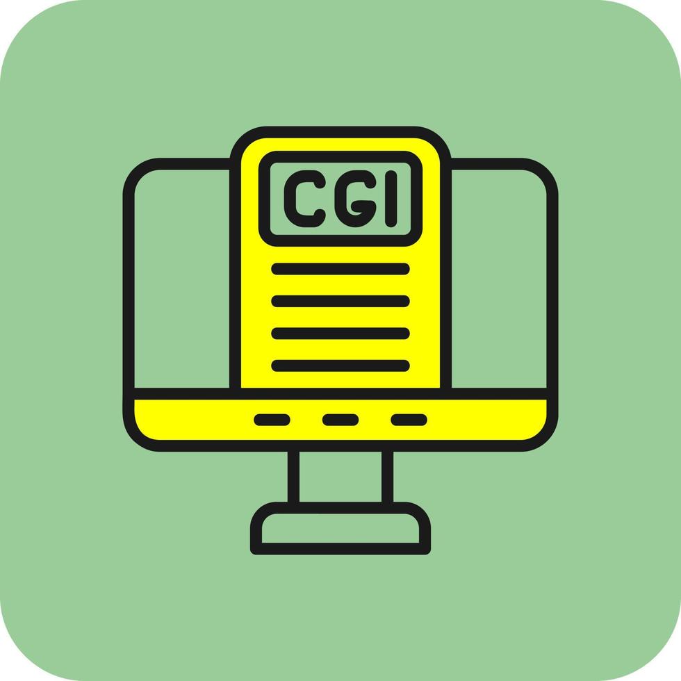 Cgi Vector Icon Design