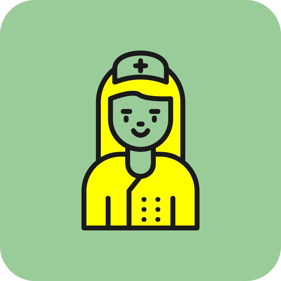 Nurse Vector Icon Design