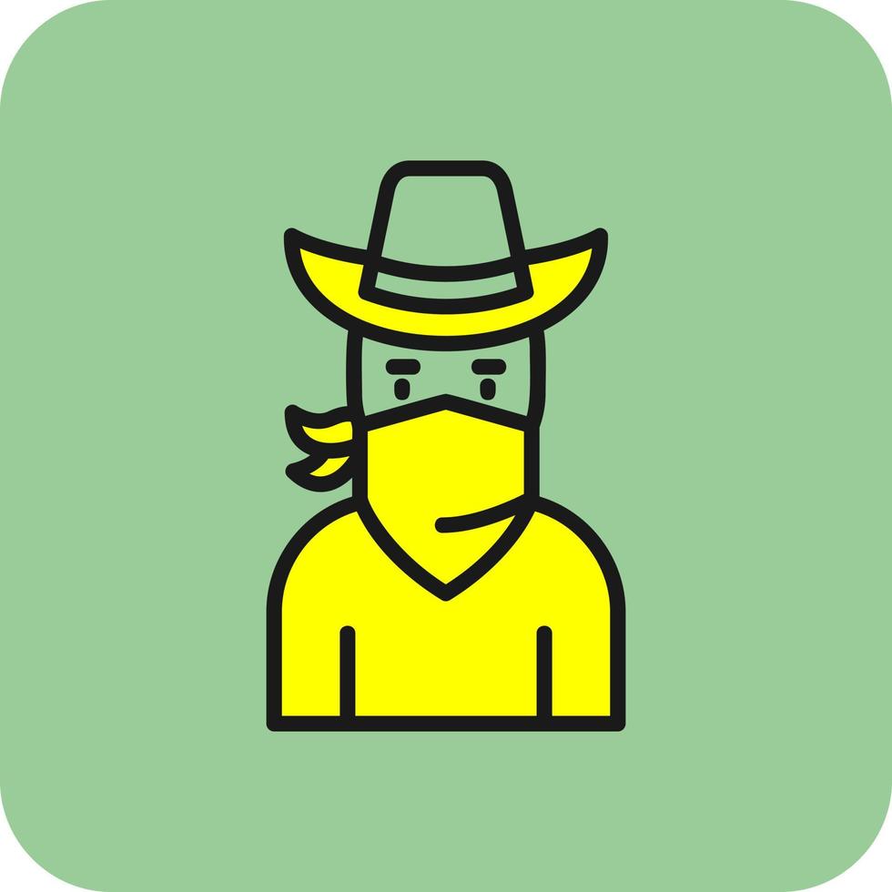 Bandit Vector Icon Design