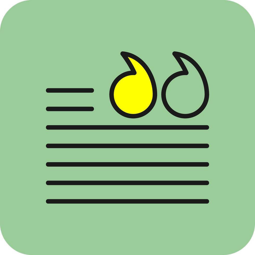 Quotation Vector Icon Design