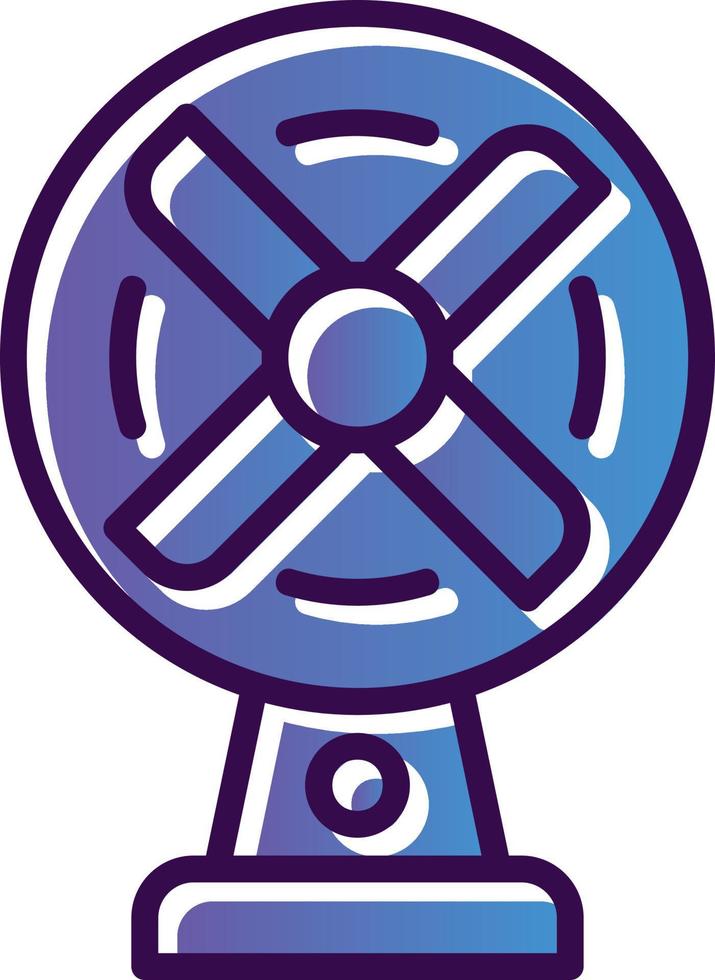 diseño de icono de vector de ventilador