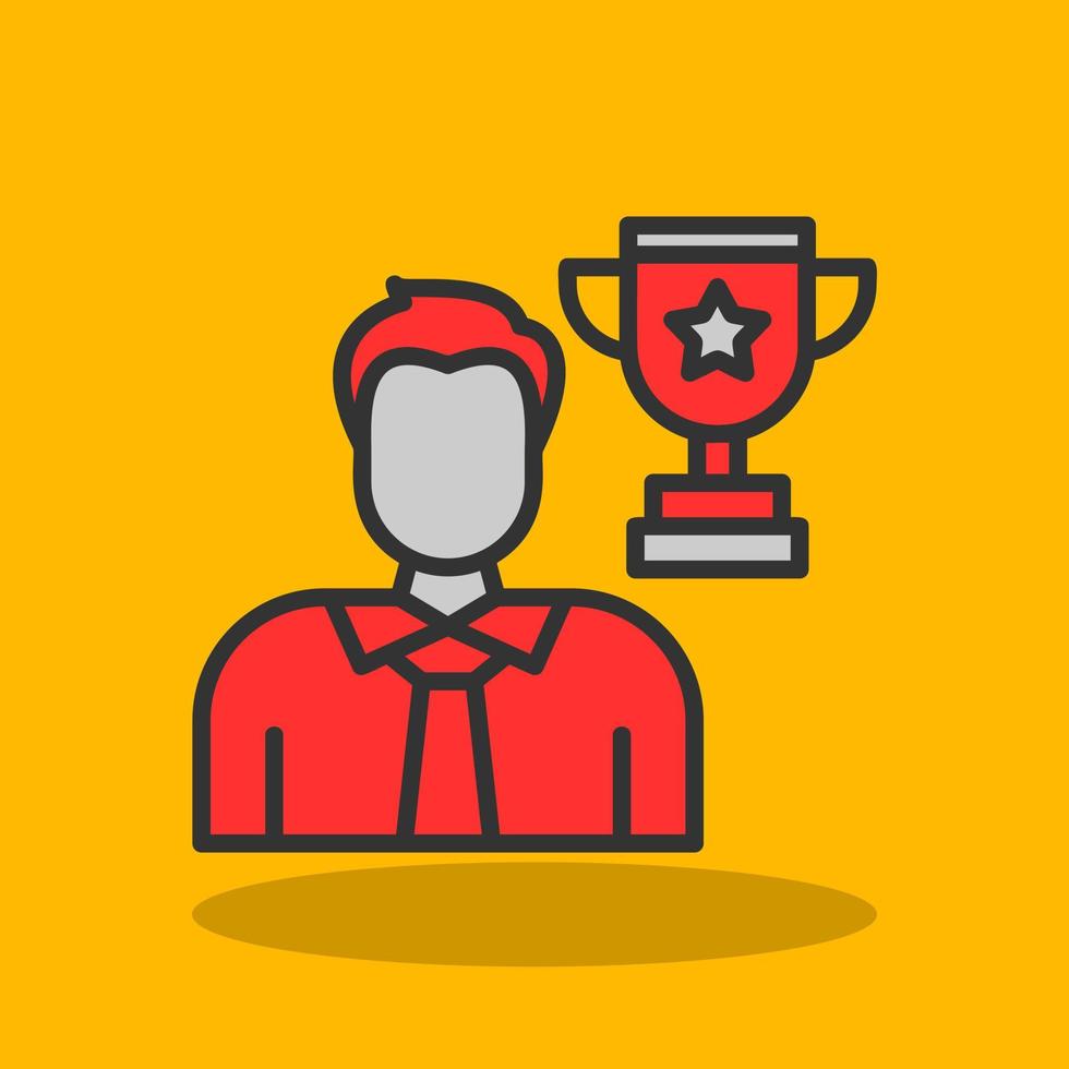 Winner Vector Icon Design