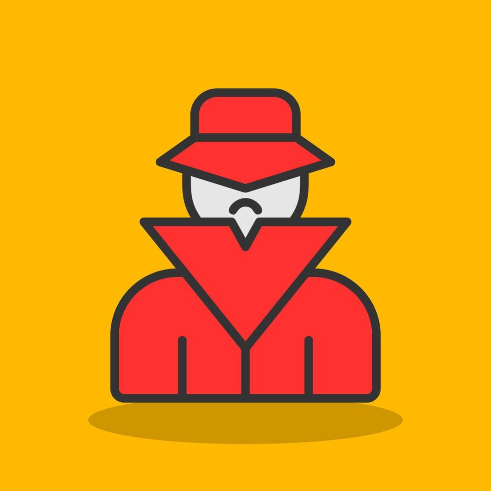 diseño de icono de vector de detective