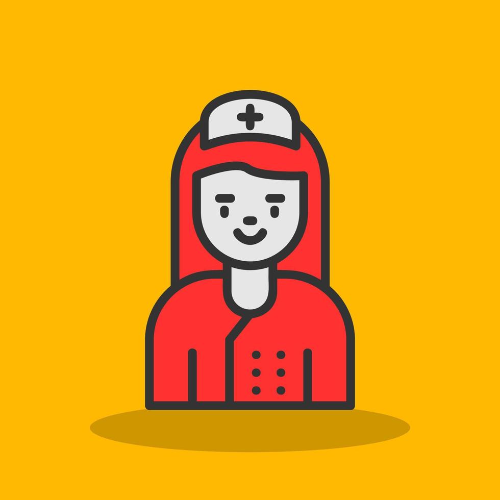Nurse Vector Icon Design