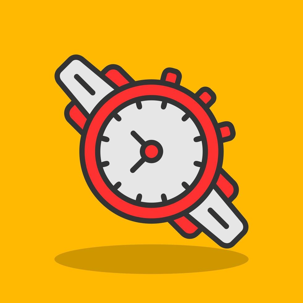 Wrist Watch Vector Icon Design