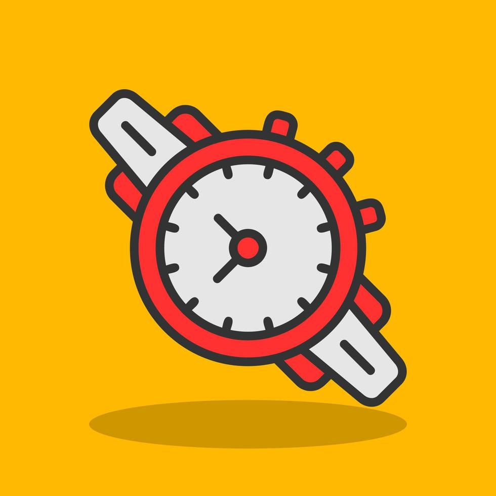 Wrist Watch Vector Icon Design