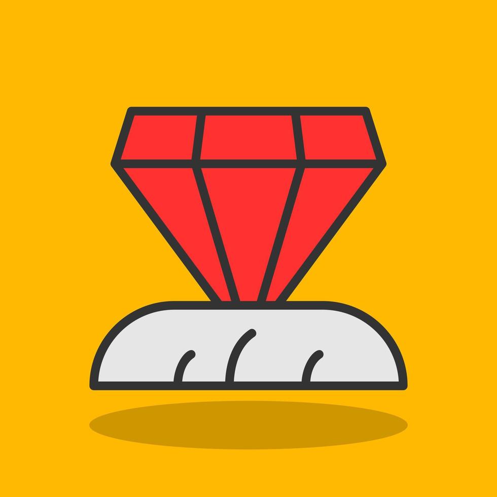 Diamond Vector Icon Design