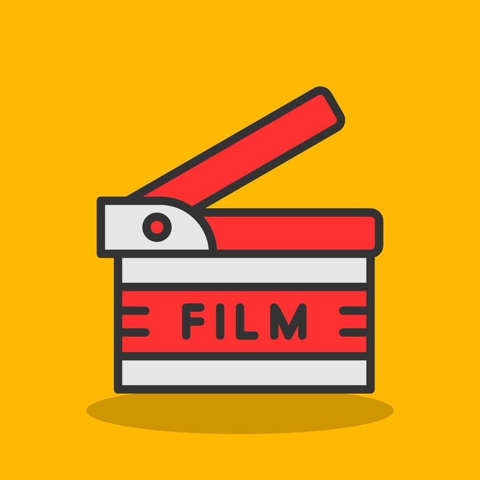 Filmmaking Vector Icon Design