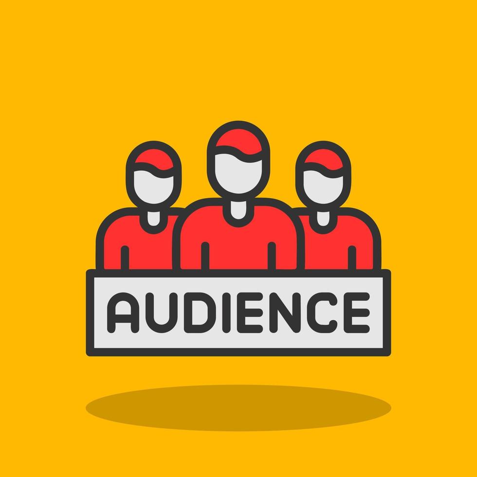 Audience Vector Icon Design