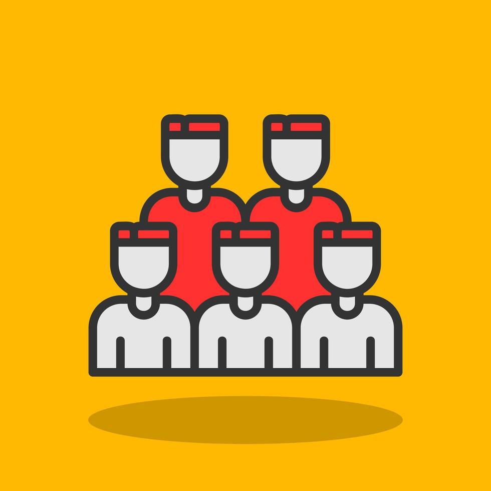 Crowd Vector Icon Design
