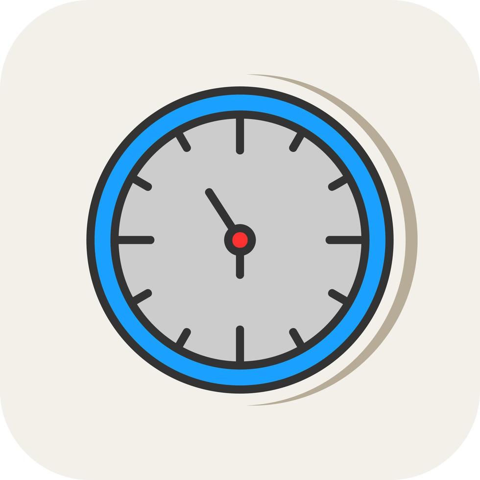 diseño de icono de vector de reloj