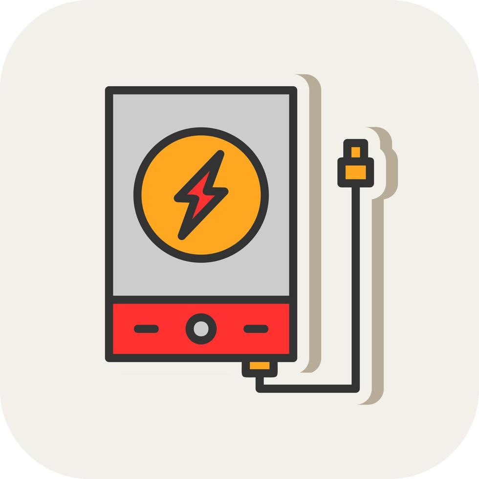 Power Bank Vector Icon Design