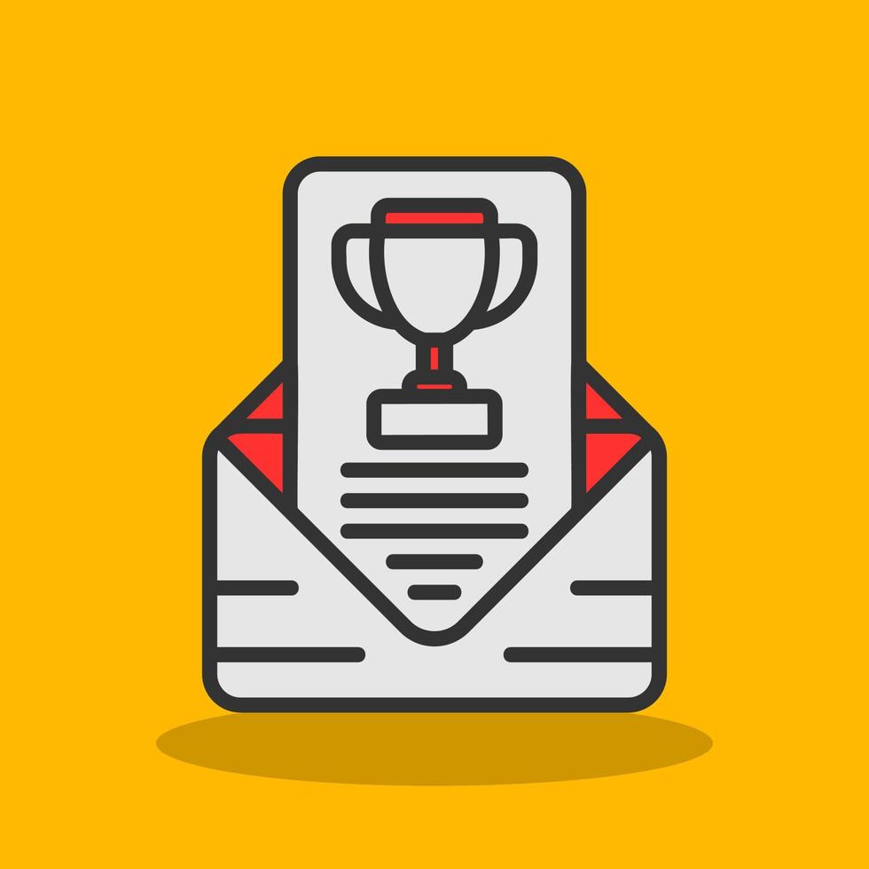 Nomination Vector Icon Design