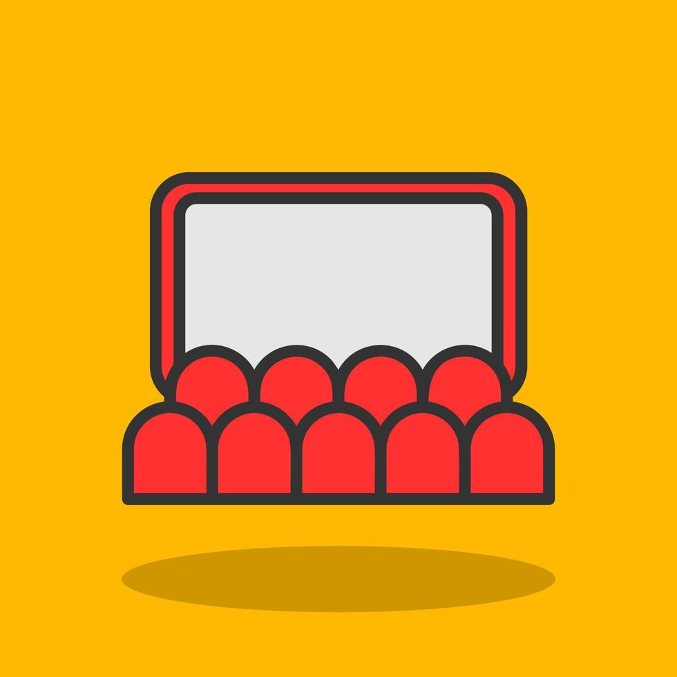 Auditorium Vector Icon Design