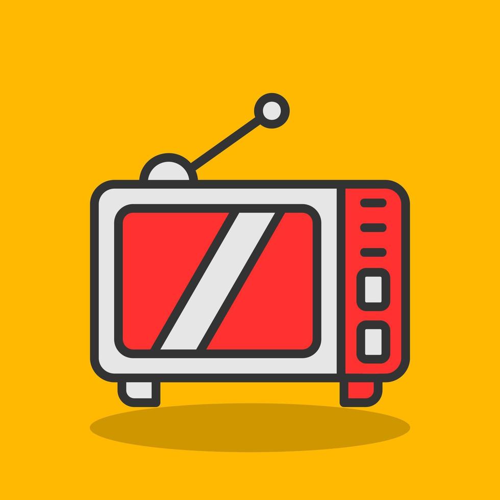 Television Vector Icon Design