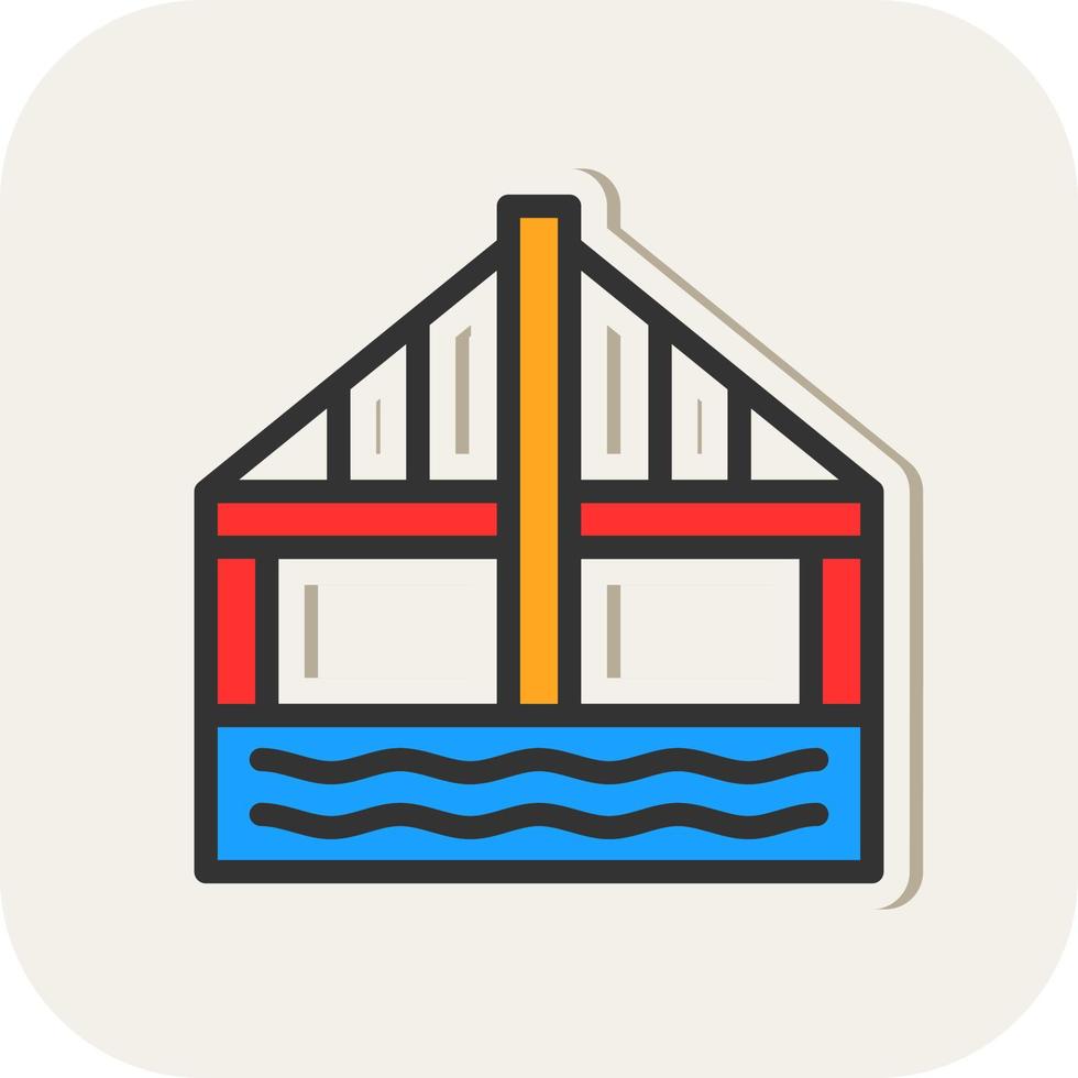 Bridge Vector Icon Design