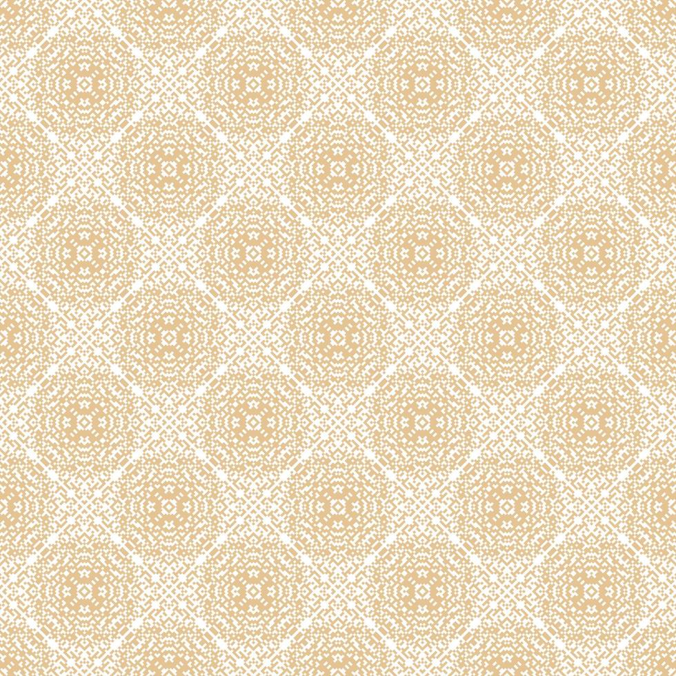 Decorative background made of small squares. The rich decoration of abstract patterns for construction of fabric or paper. vector