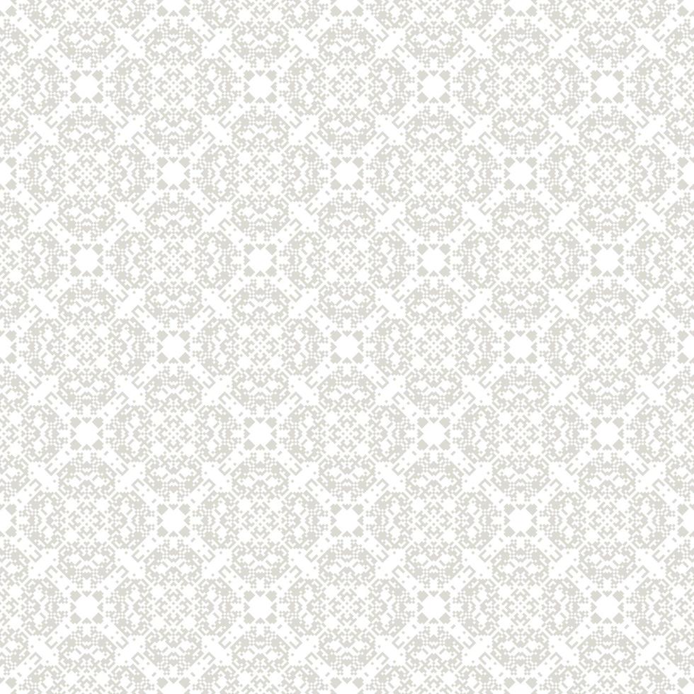 Decorative background made of small squares. The rich decoration of abstract patterns for construction of fabric or paper. vector