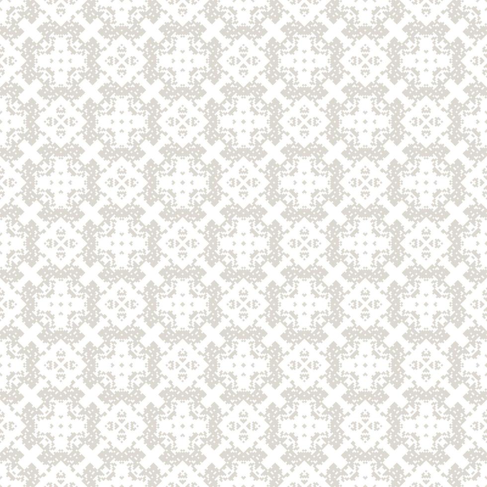 Islamic decorative background made of small squares. The rich decoration of abstract patterns for construction of fabric or paper. vector