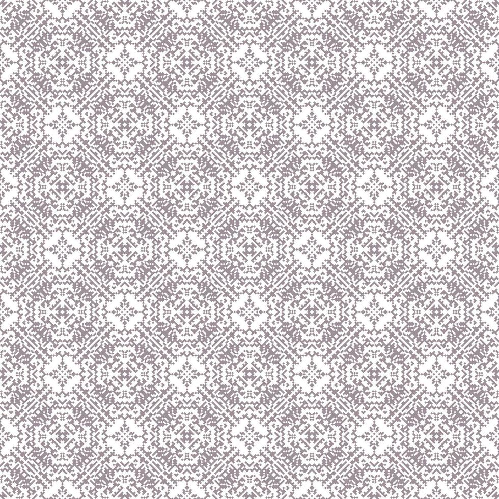 Decorative background made of small squares. The rich decoration of abstract patterns for construction of fabric or paper. vector