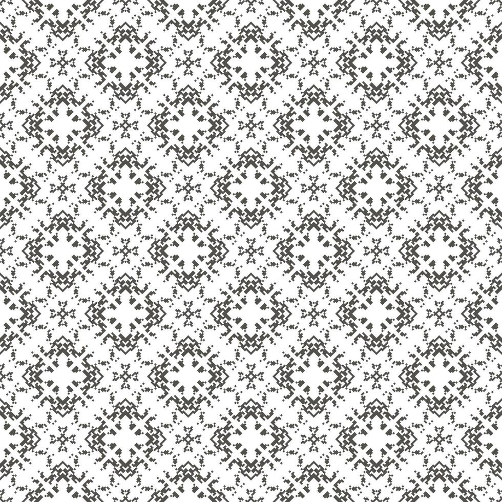 Islamic decorative background made of small squares. The rich decoration of abstract patterns for construction of fabric or paper. vector