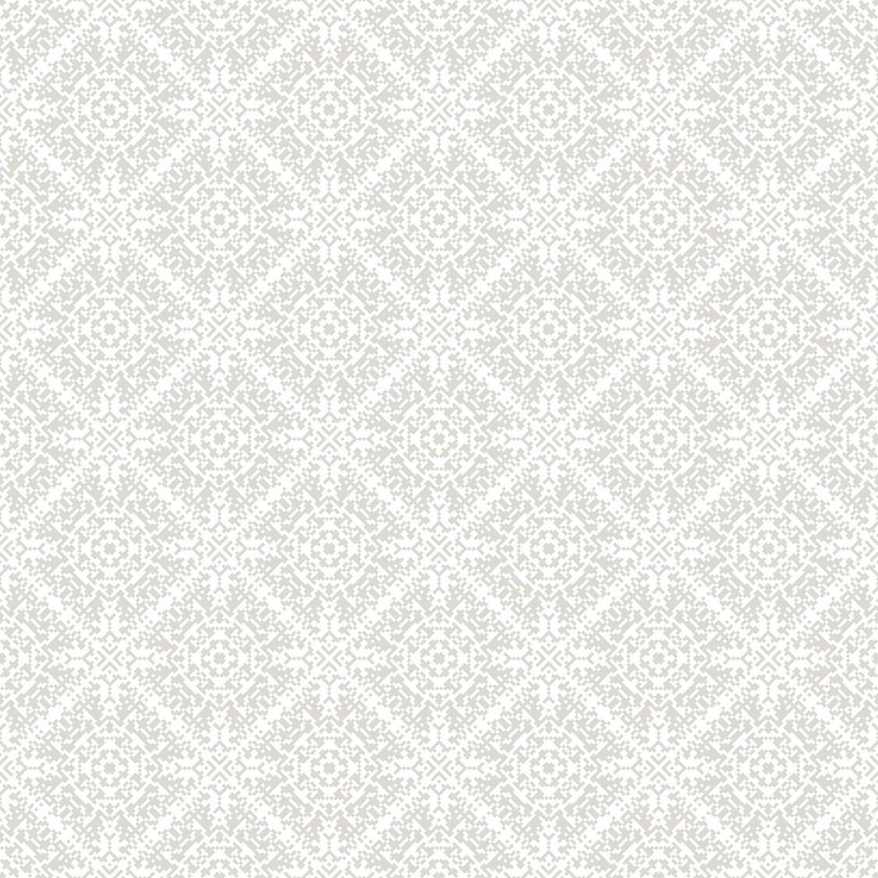 Decorative background made of small squares. The rich decoration of abstract patterns for construction of fabric or paper. vector