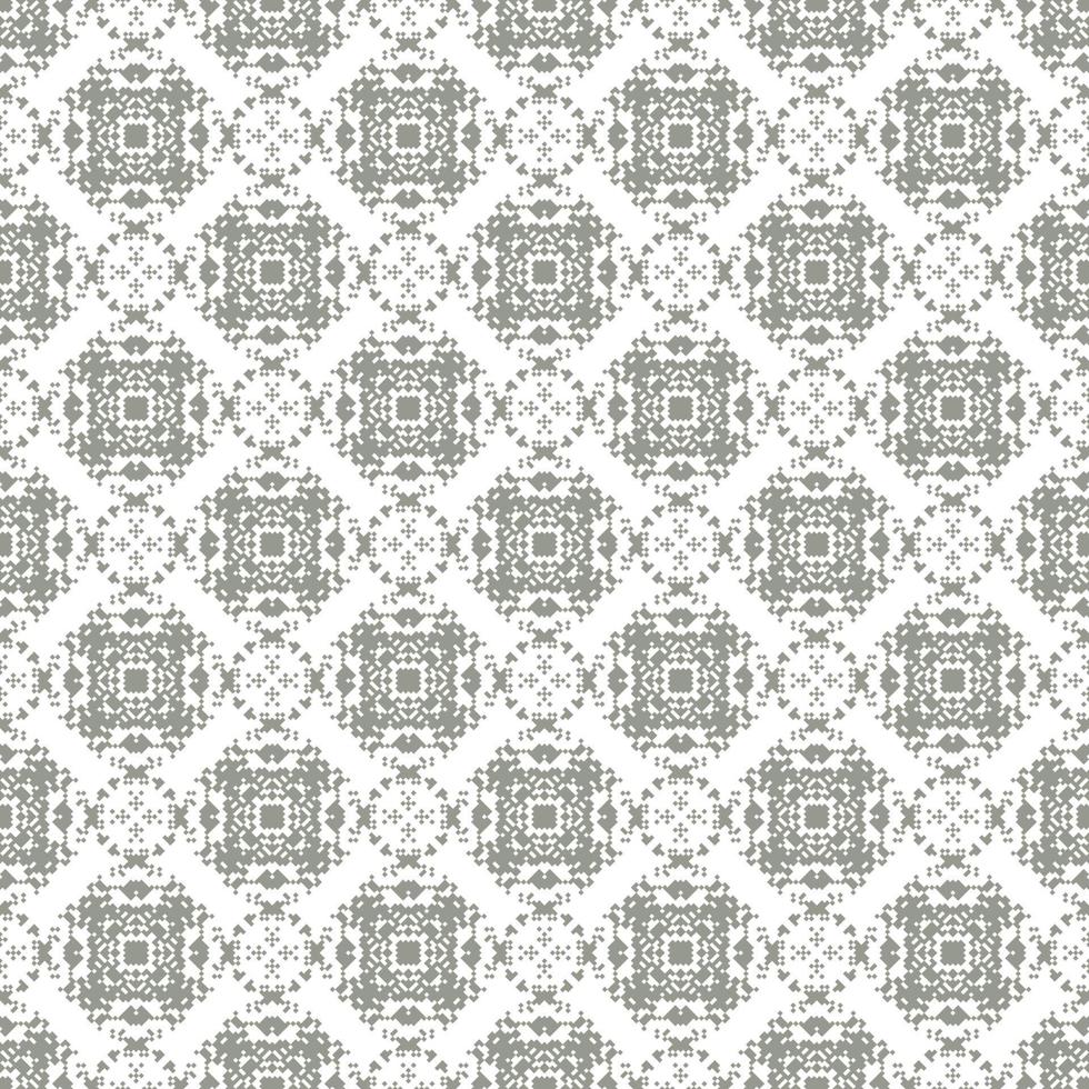 Islamic decorative background made of small squares. The rich decoration of abstract patterns for construction of fabric or paper. vector