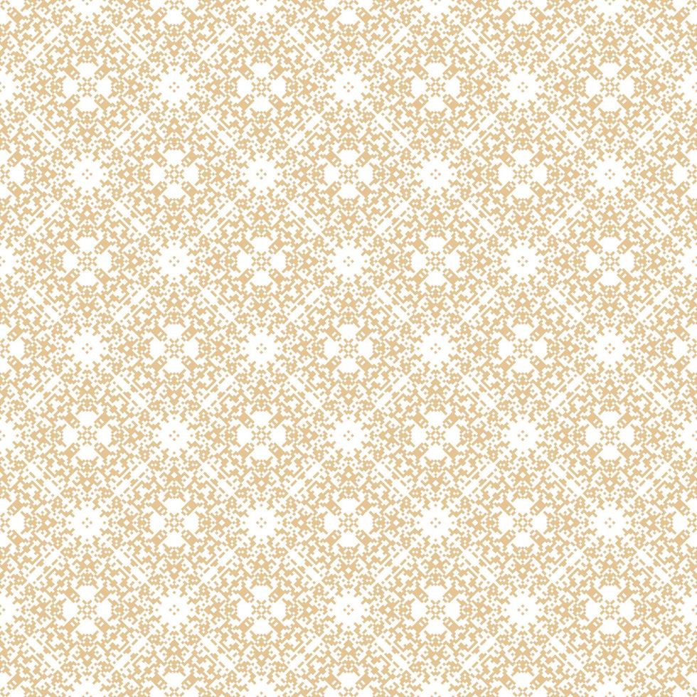 Decorative background made of small squares. The rich decoration of abstract patterns for construction of fabric or paper. vector