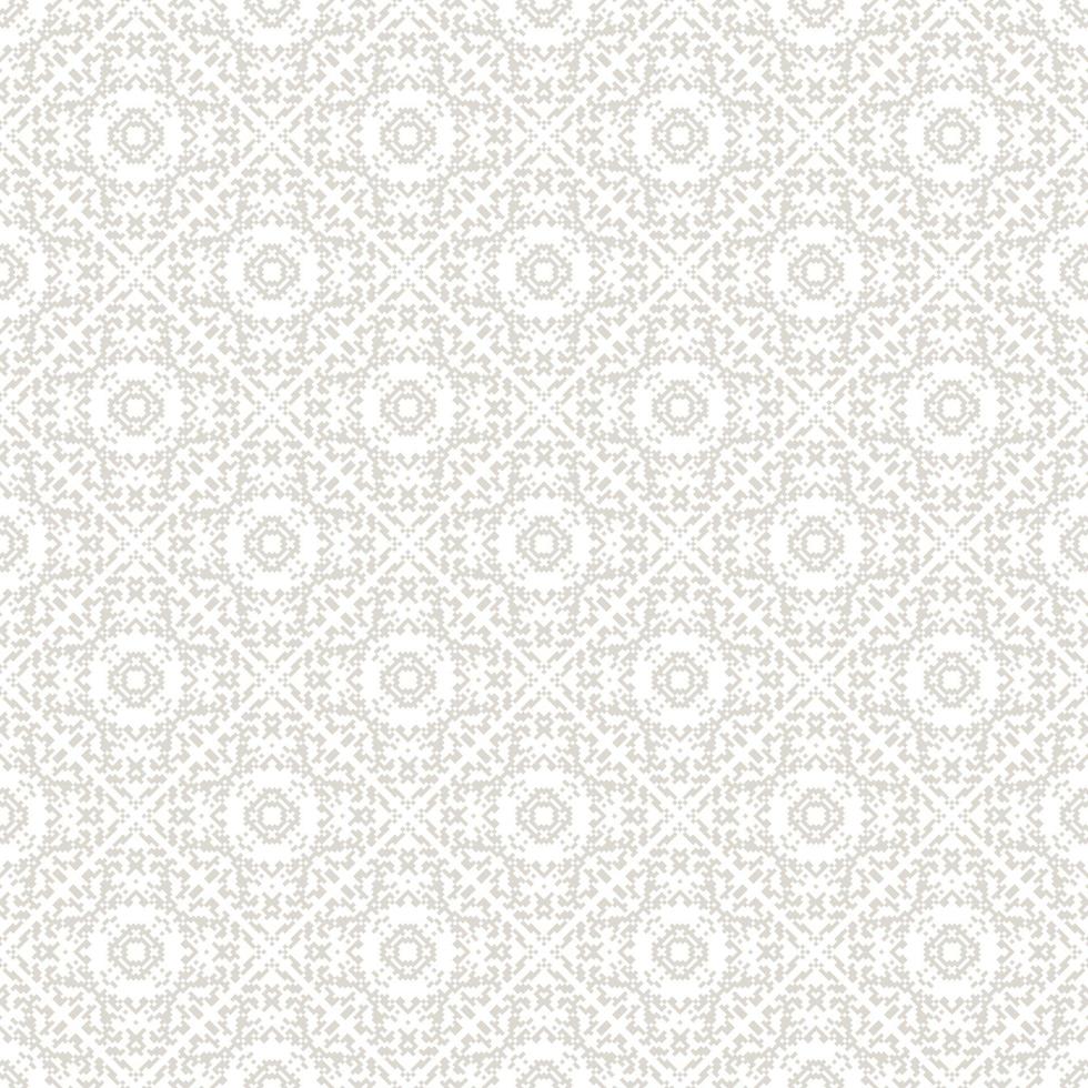 Islamic decorative background made of small squares. The rich decoration of abstract patterns for construction of fabric or paper. vector