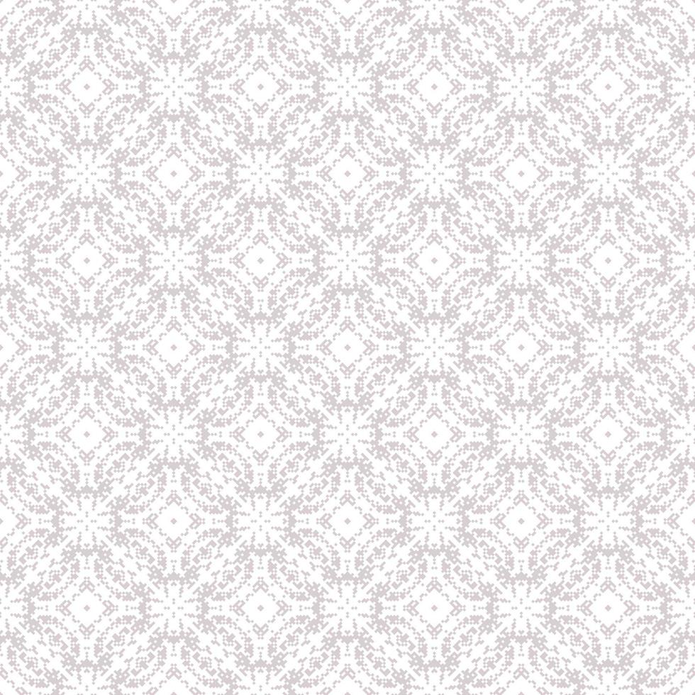 islámico decorativo antecedentes hecho de pequeño cuadrícula. el Rico decoración de resumen patrones para construcción de tela o papel. vector