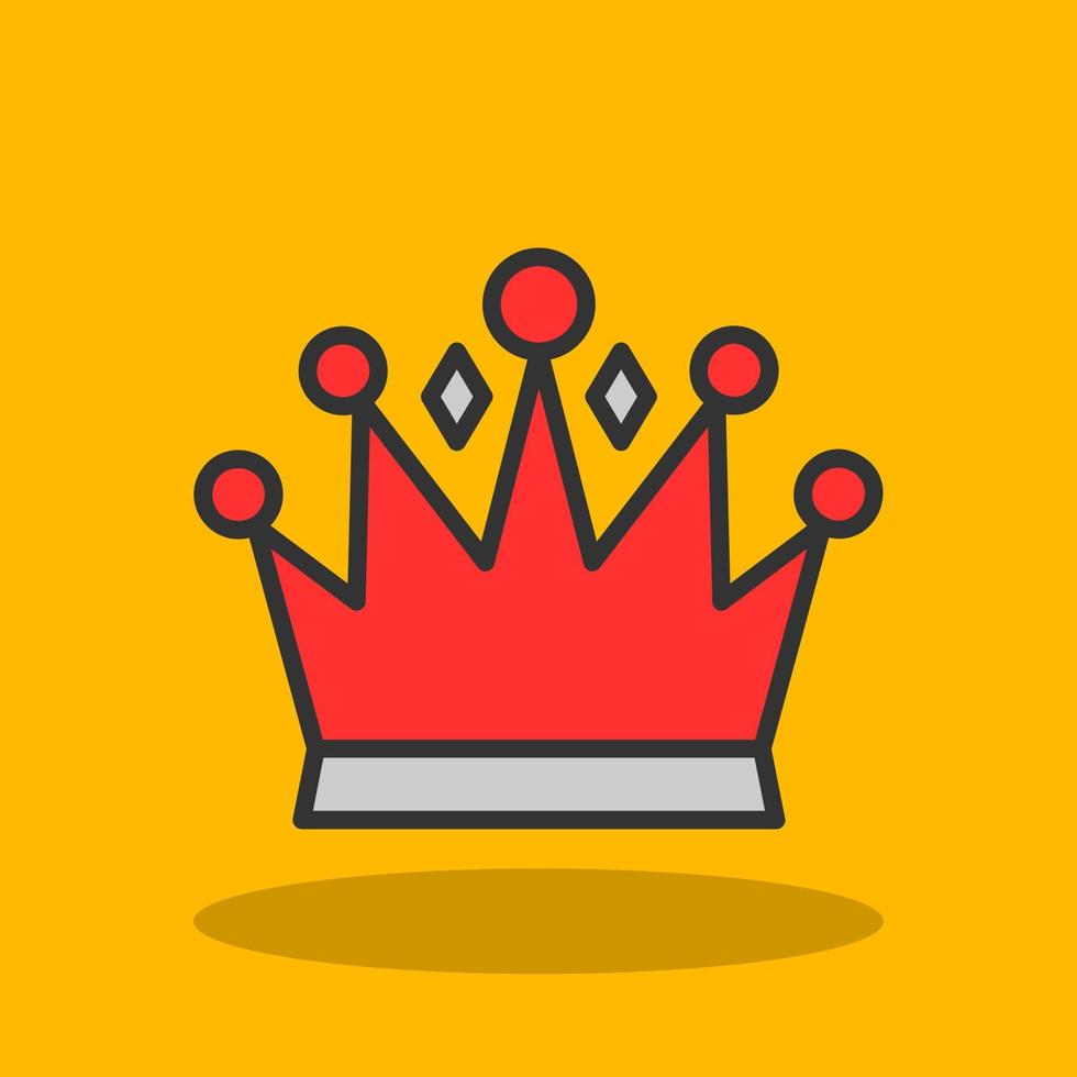 Crown Vector Icon Design