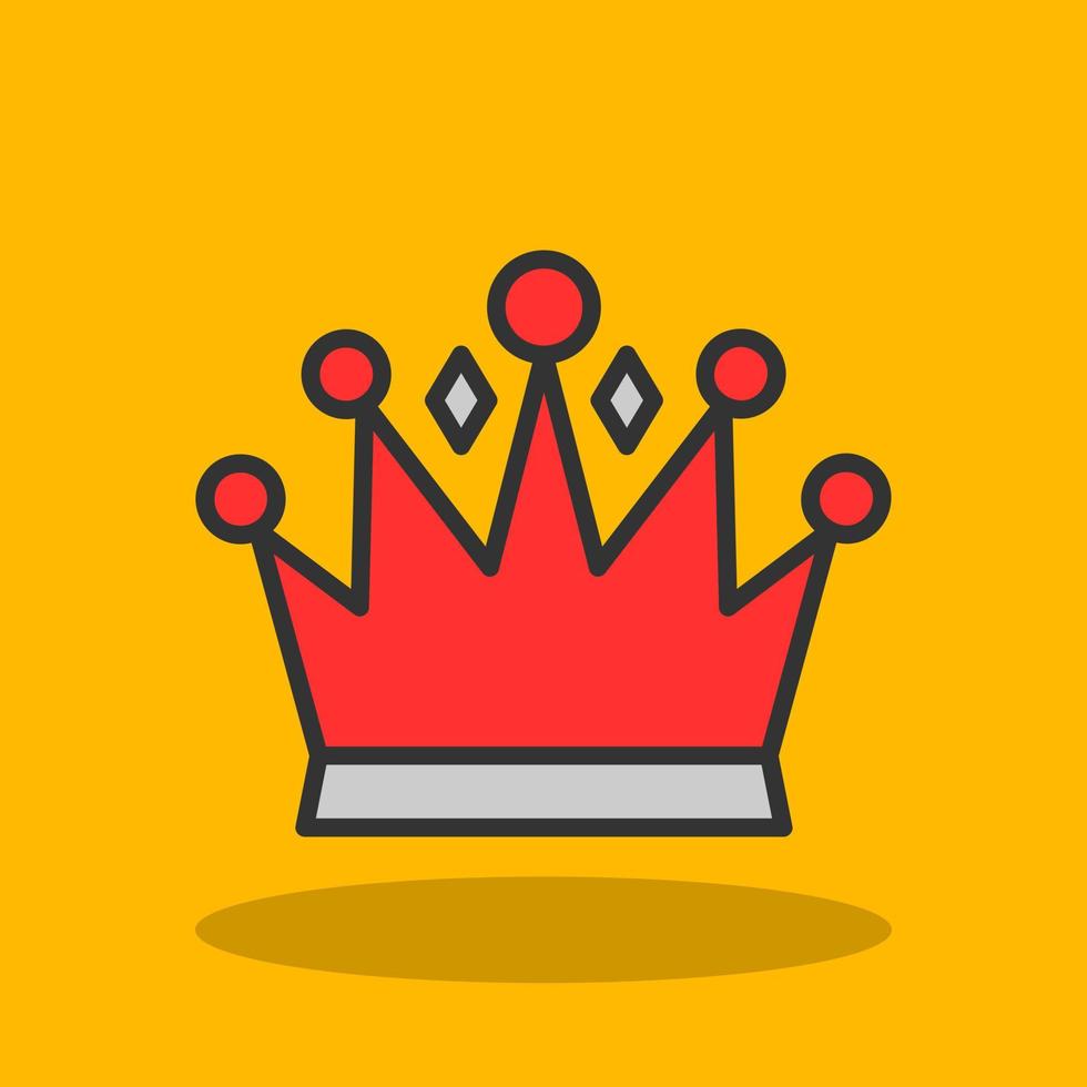 Crown Vector Icon Design