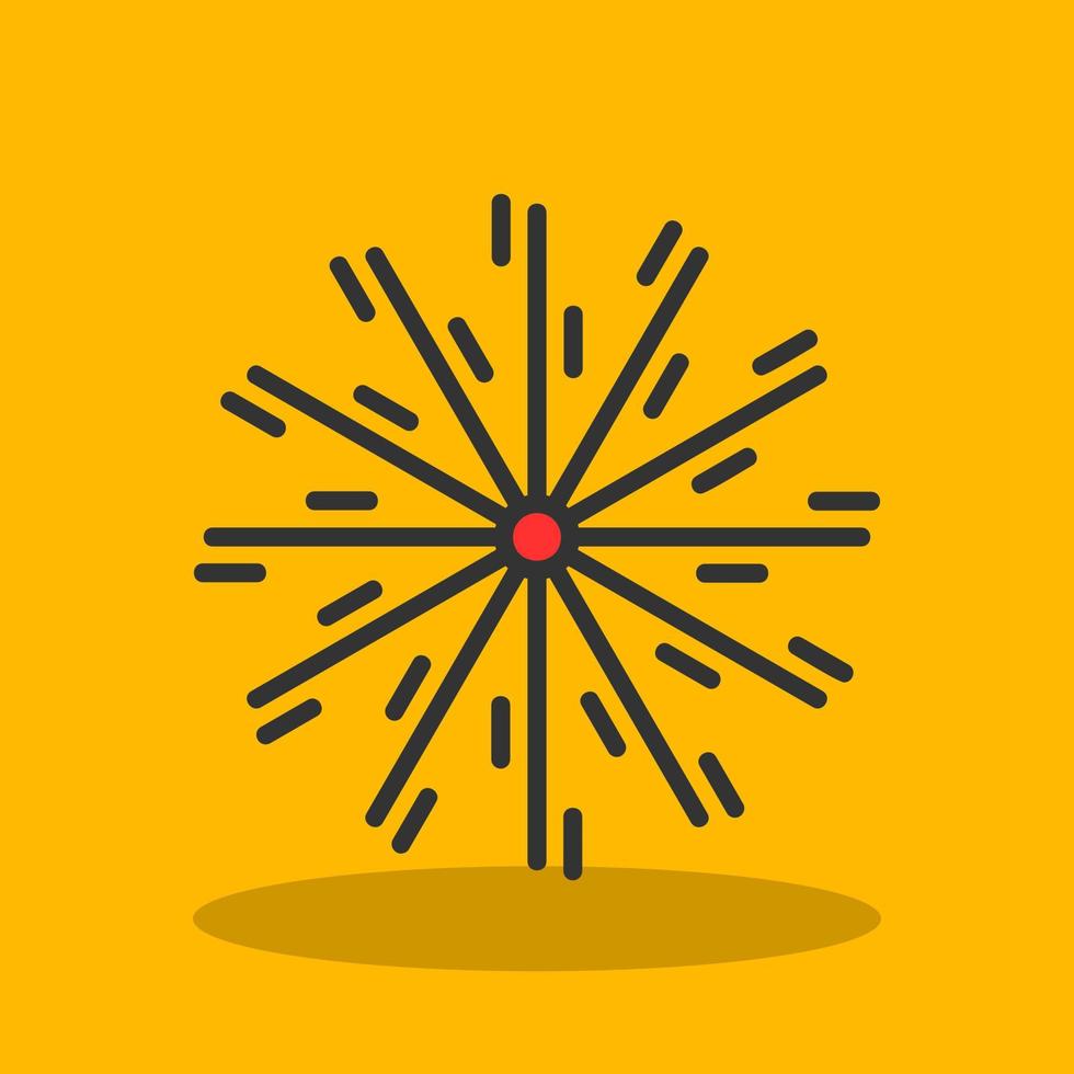 Fireworks Vector Icon Design