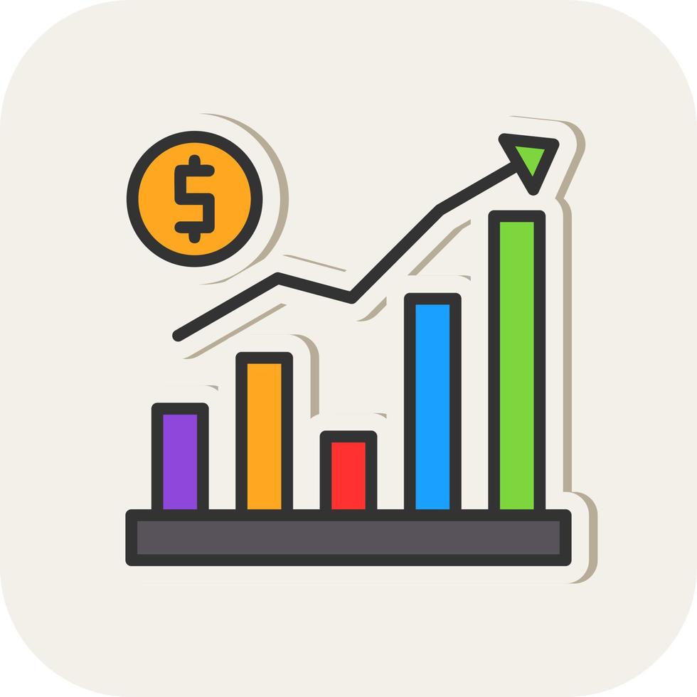 Analytics Vector Icon Design