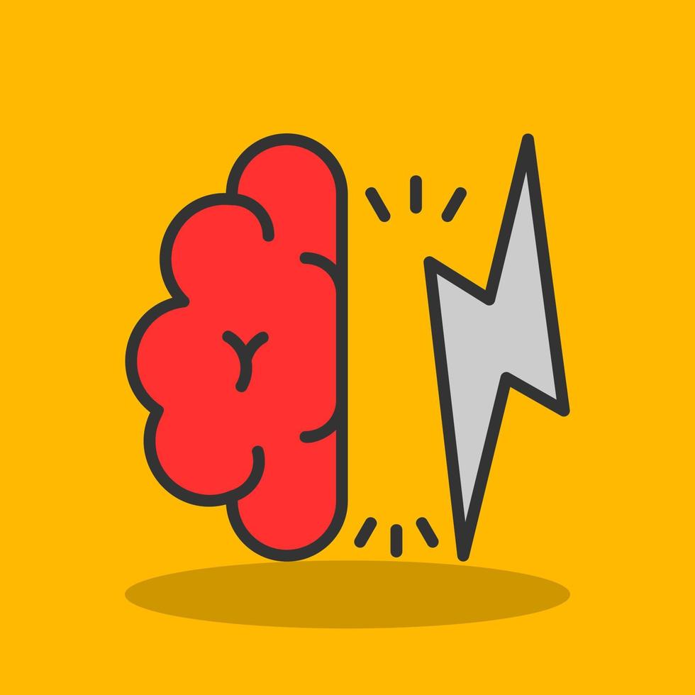 Brainstorm Vector Icon Design