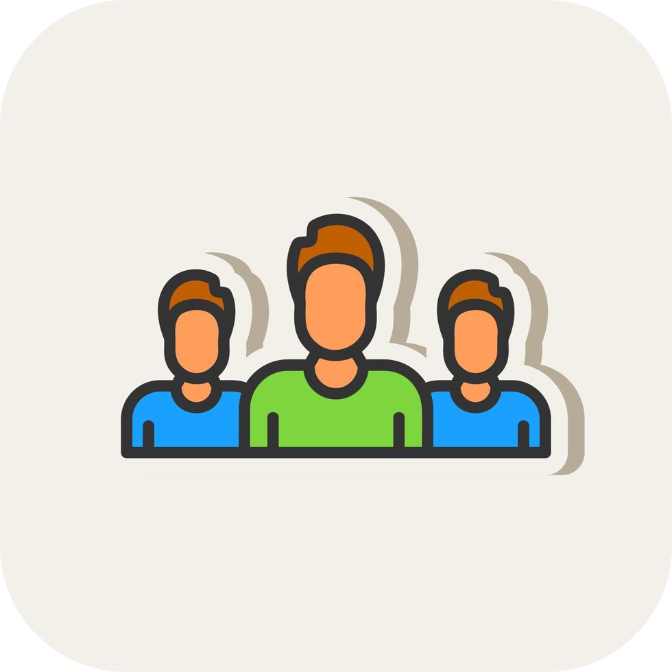Employees Vector Icon Design