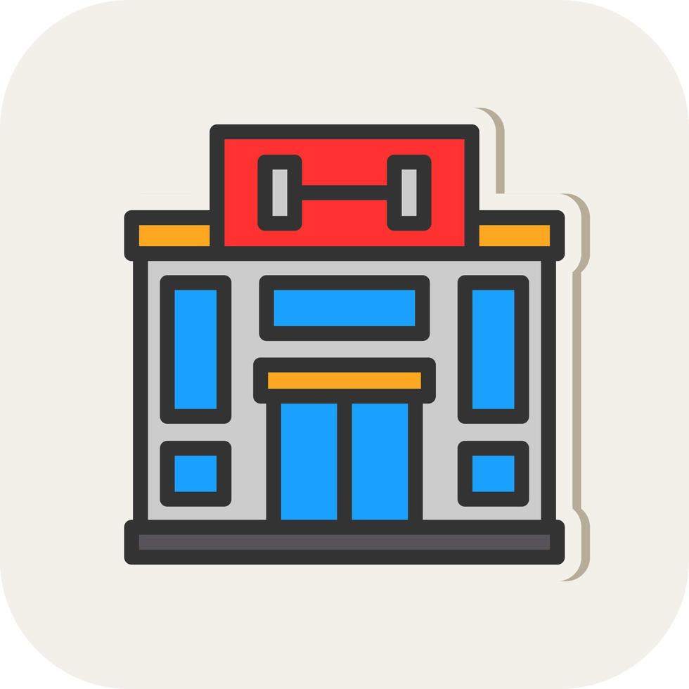 Gym Vector Icon Design