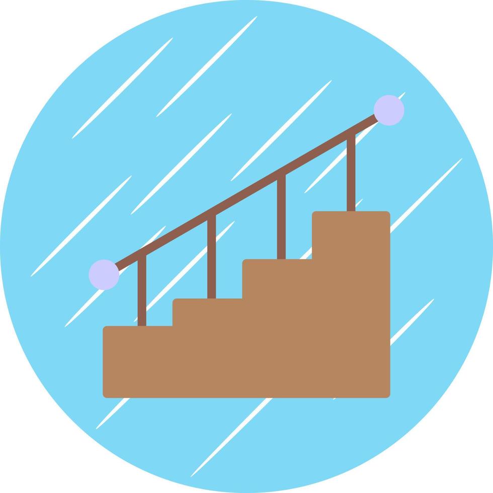 Staircase Vector Icon Design