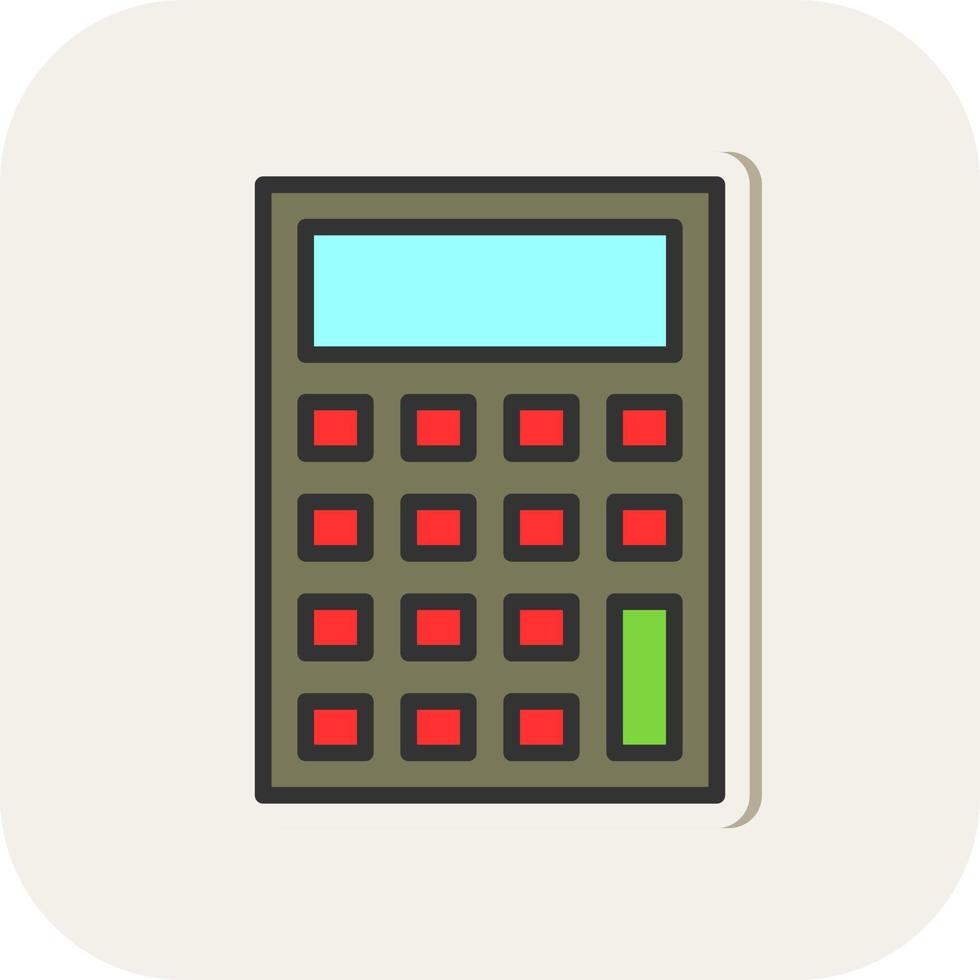 Calculator Vector Icon Design