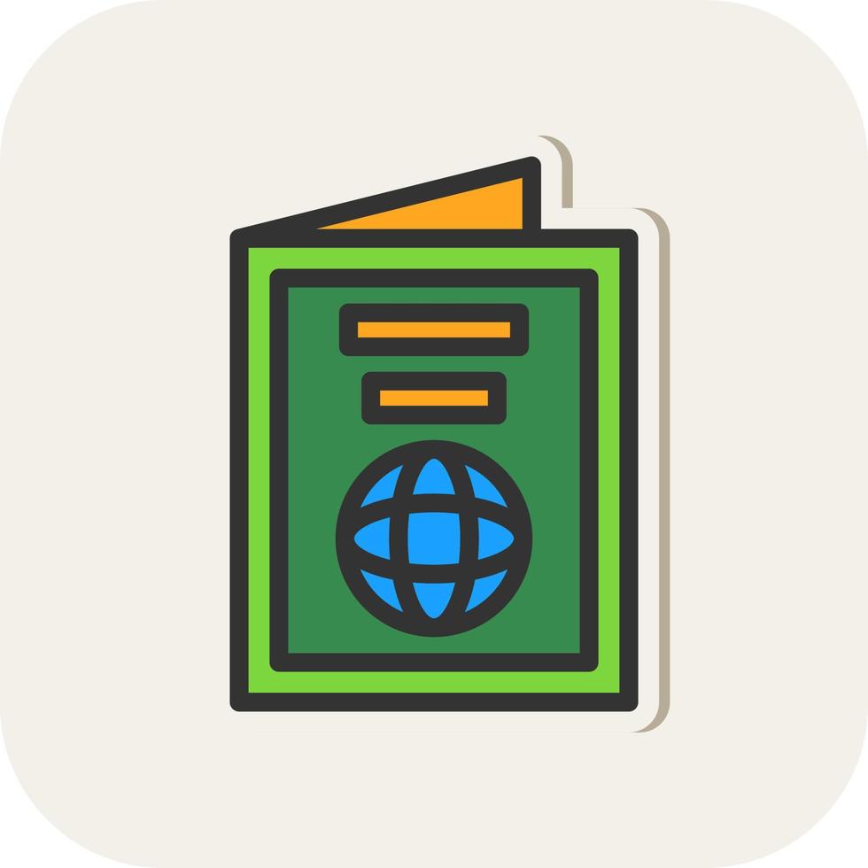 Passport Vector Icon Design