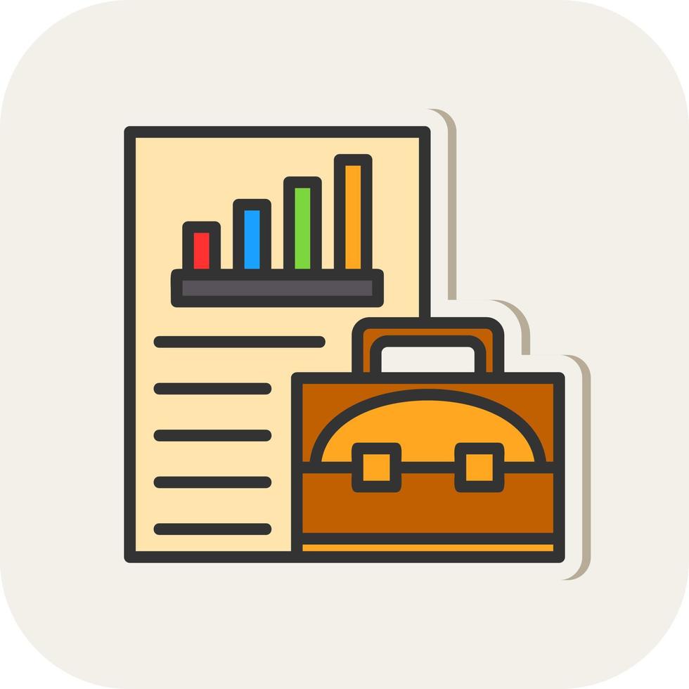 Portfolio Vector Icon Design