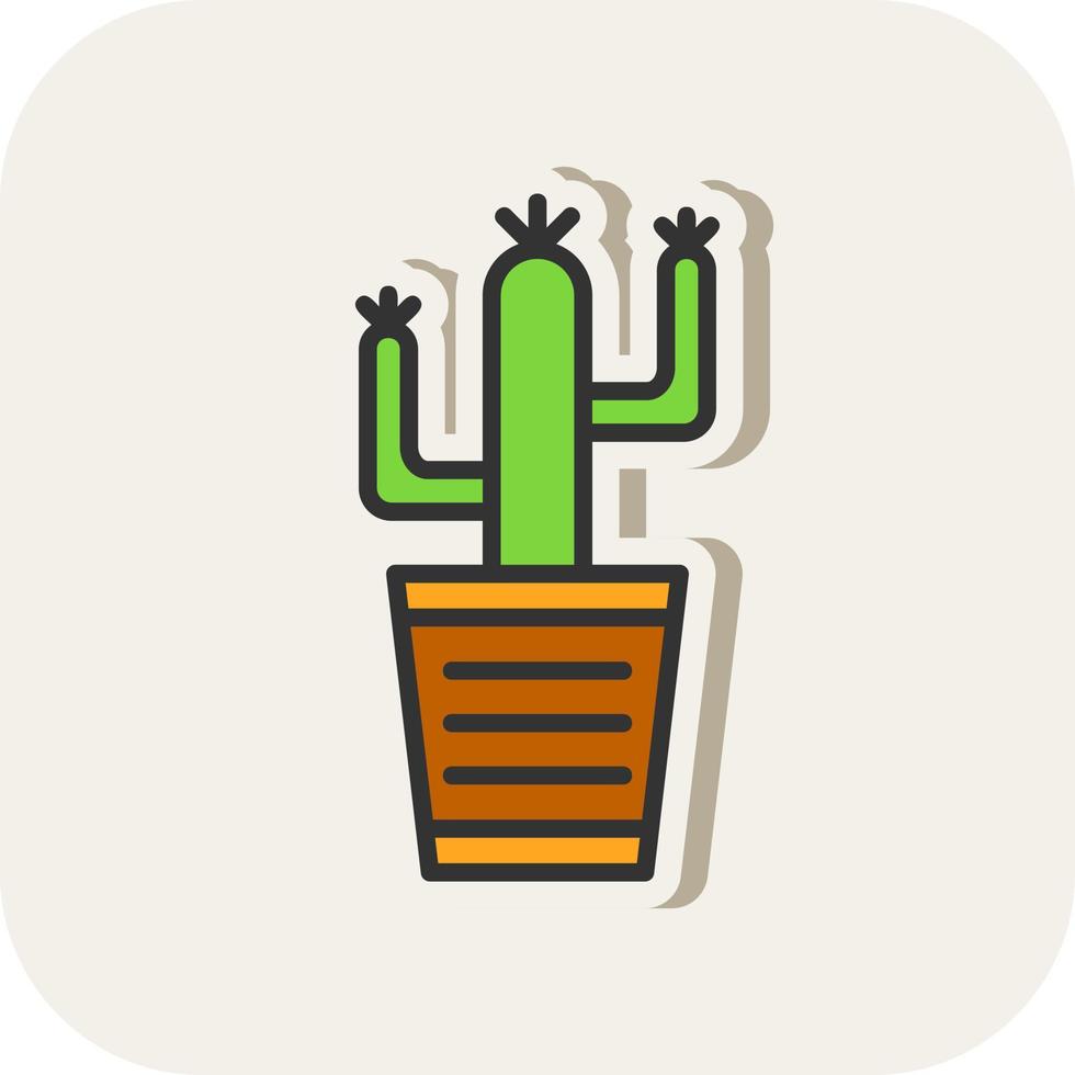 Cactus Vector Icon Design