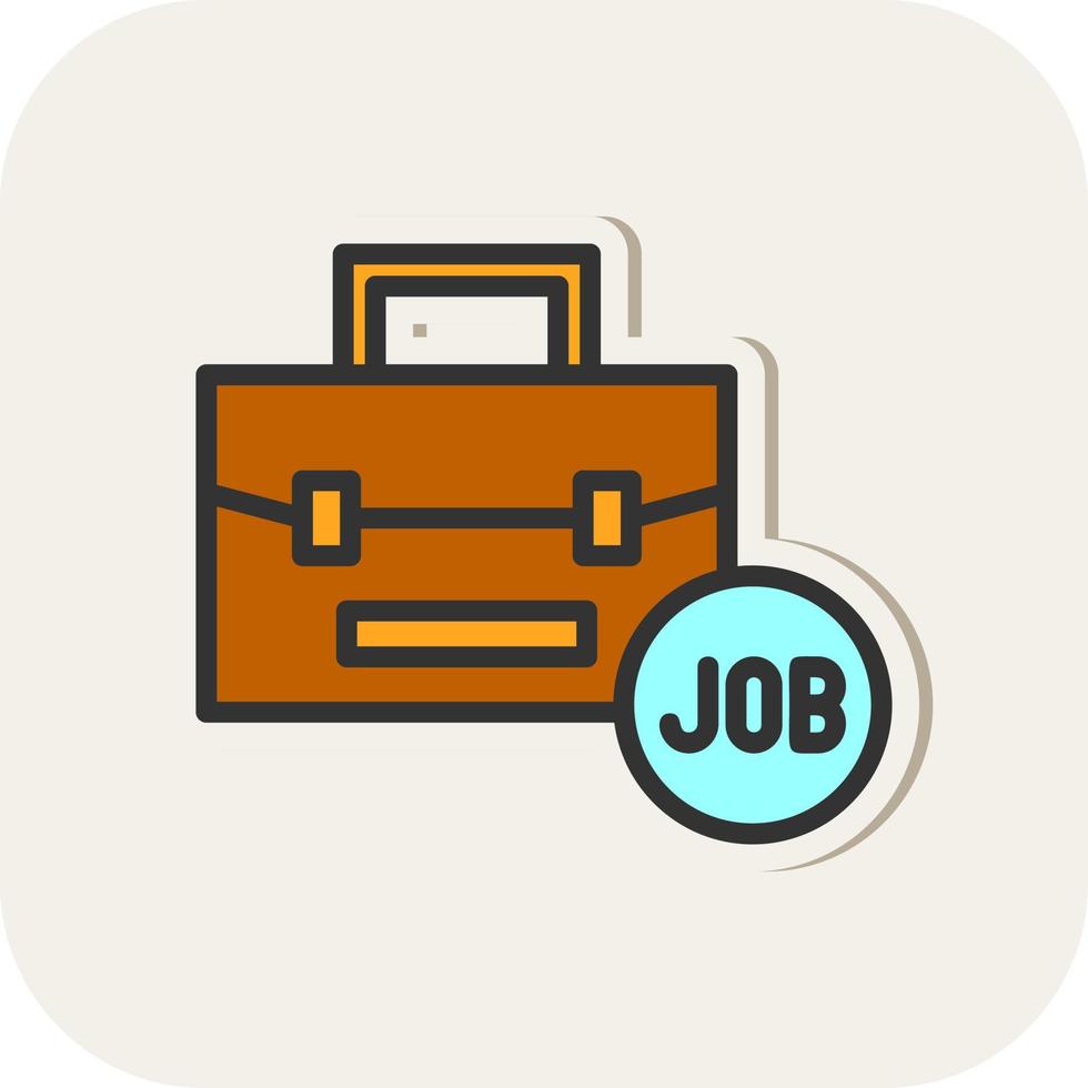 Job Vector Icon Design