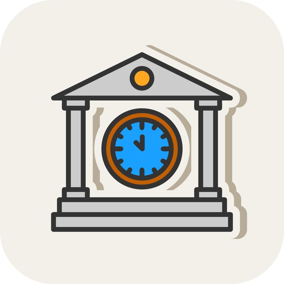 diseño de icono de vector de reloj