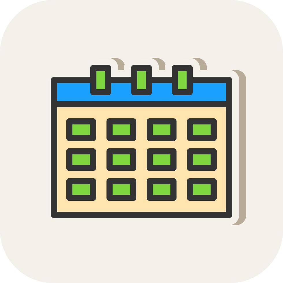 Schedule Vector Icon Design