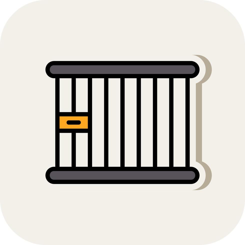 Jail Vector Icon Design