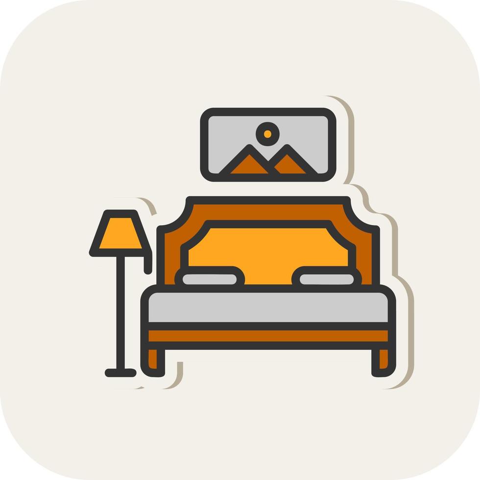 Bedroom Vector Icon Design