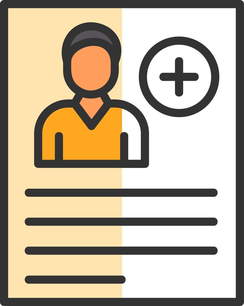 Employee Account Vector Icon Design