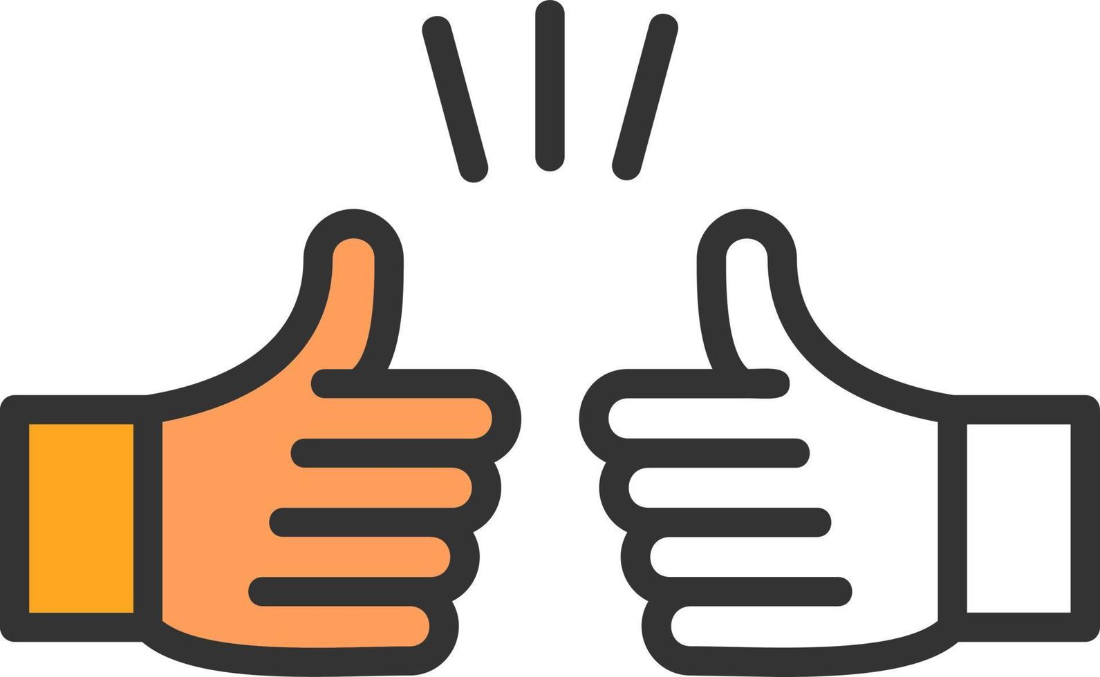Bumping Vector Icon Design