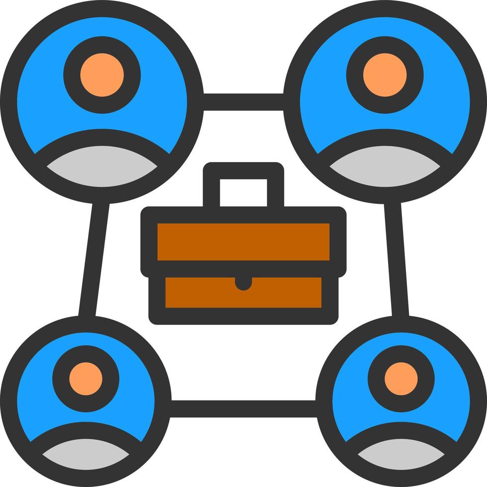 Job Rotation Vector Icon Design